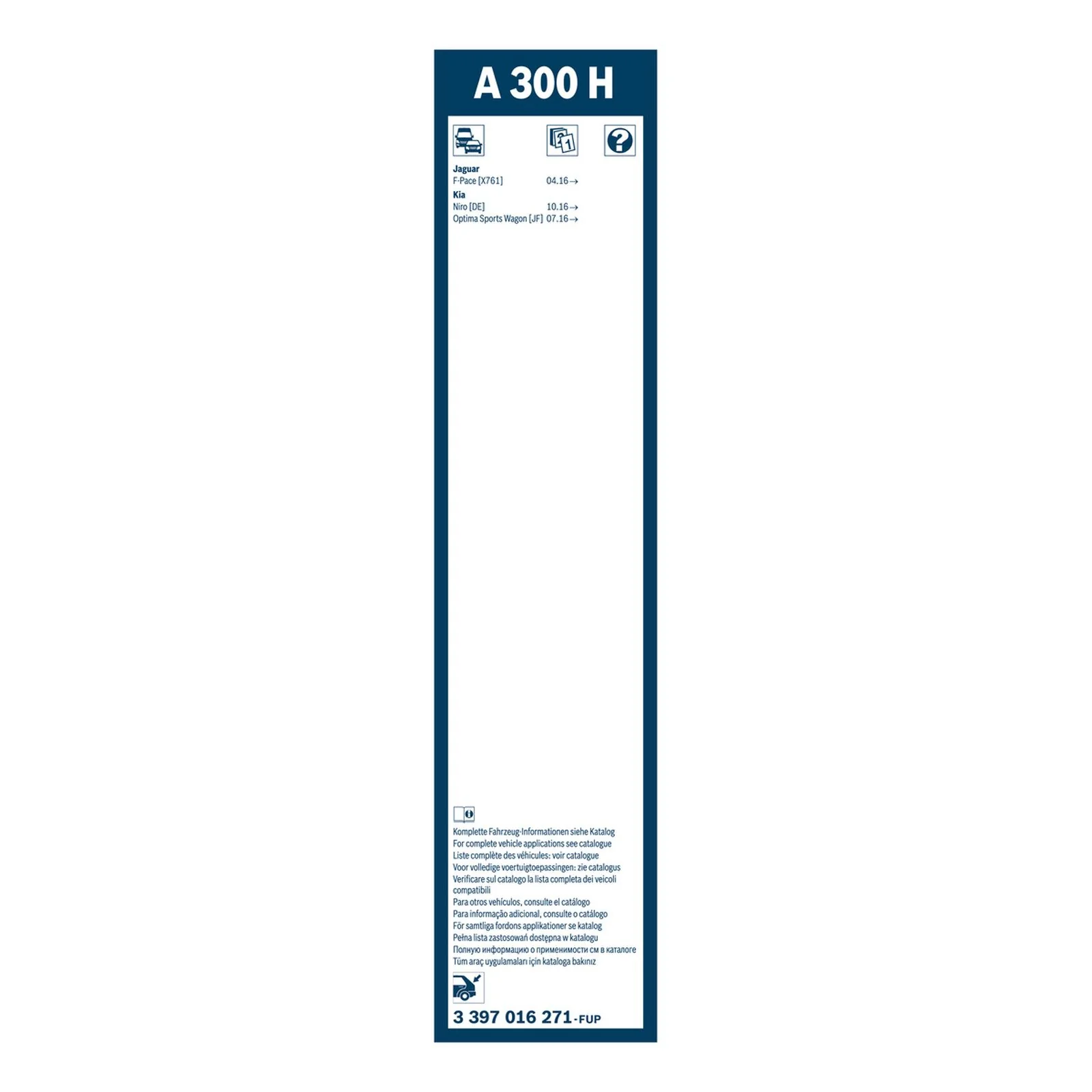 A300H Bosch Rear Screen Wiper A - Image 3