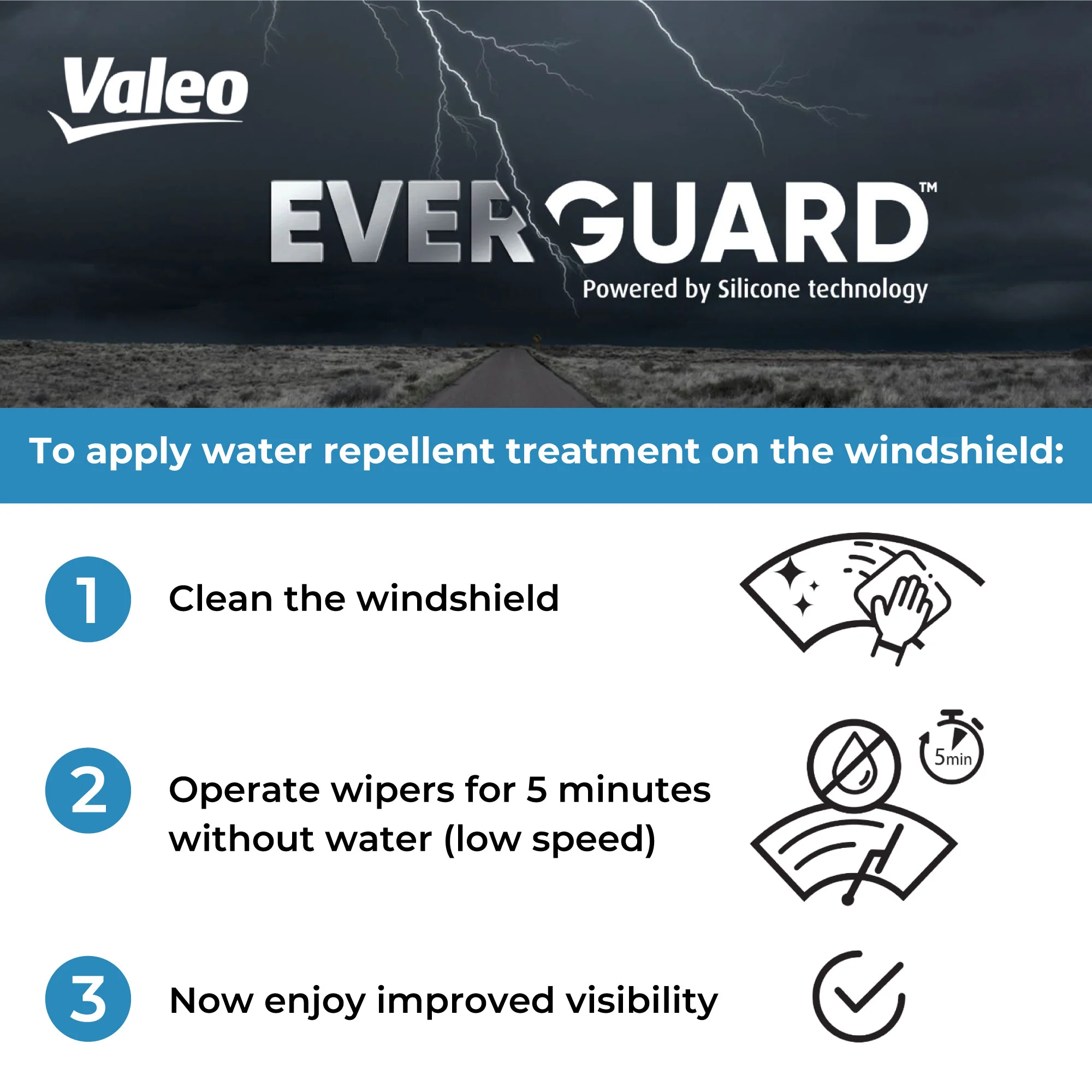 Valeo Everguard™ VSF48 - Silicone Wiper Blade - Image 5