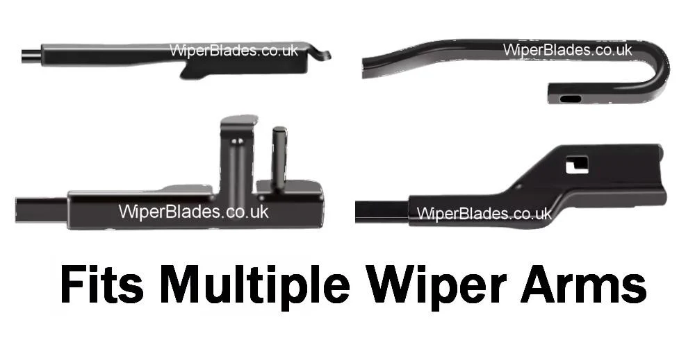 Wiper Blades Aerowiper & Blades Rear Screen Wiper - Triple Pack - Image 3